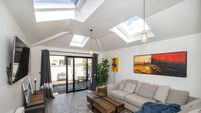 Living room extension adds light and volume at €345k Ovens home