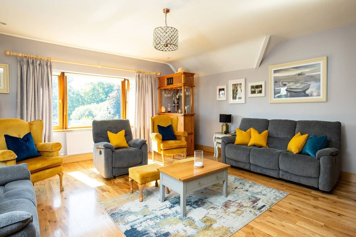 Upstairs living quarters at Fairview