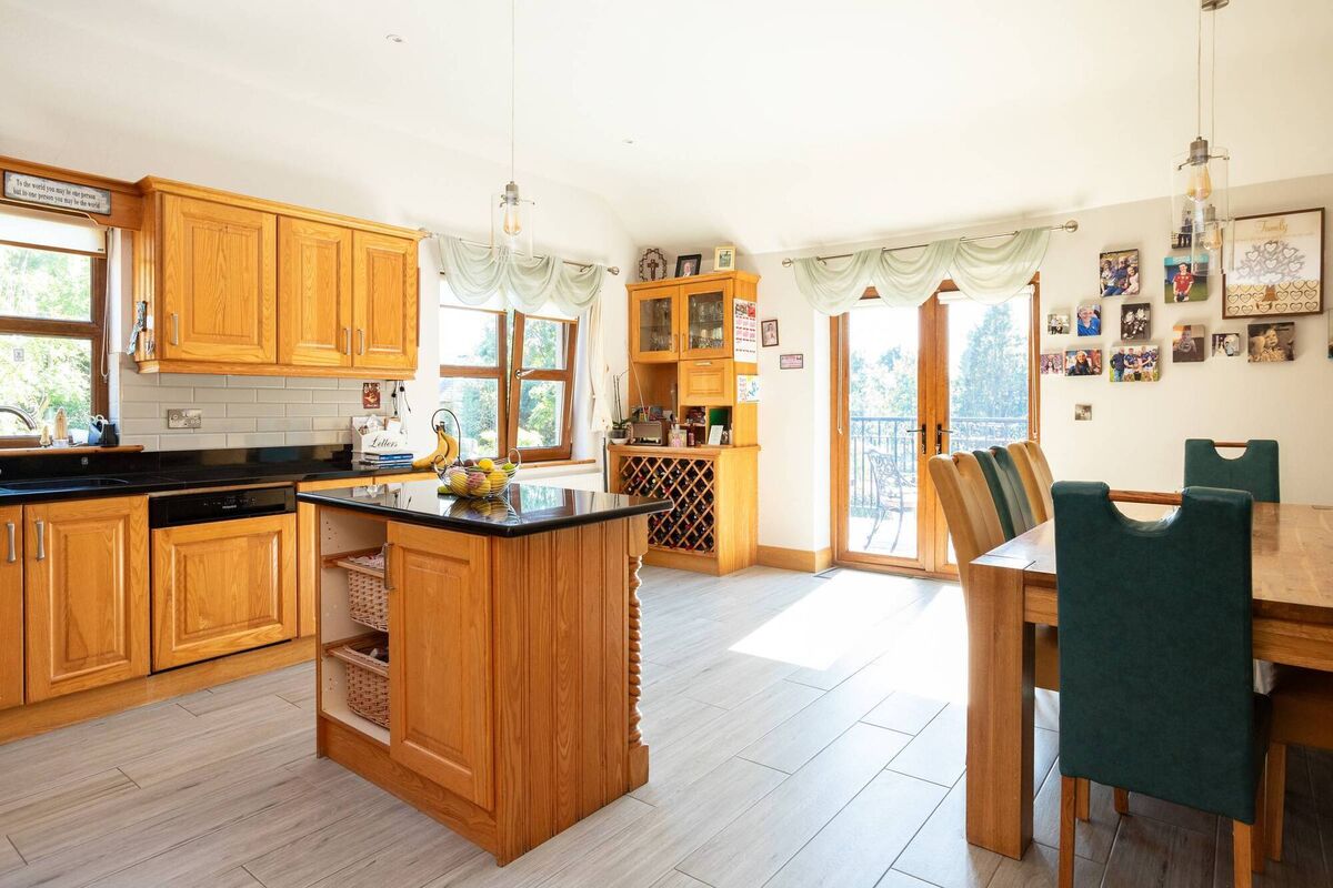 Top floor kitchen at Fairview