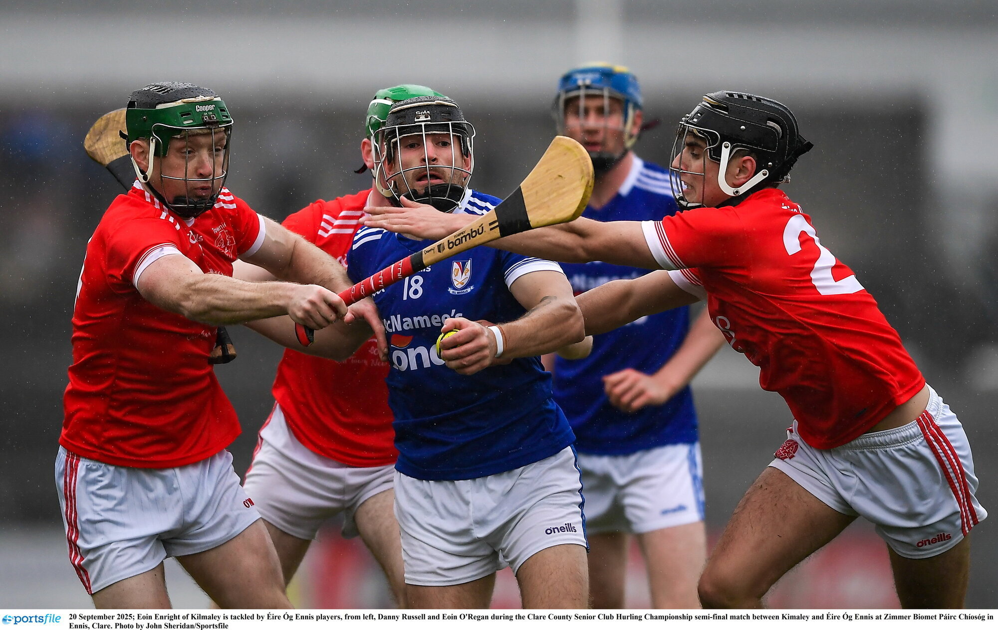 Éire Óg weather the storm to pip Kilmaley and reach Clare decider