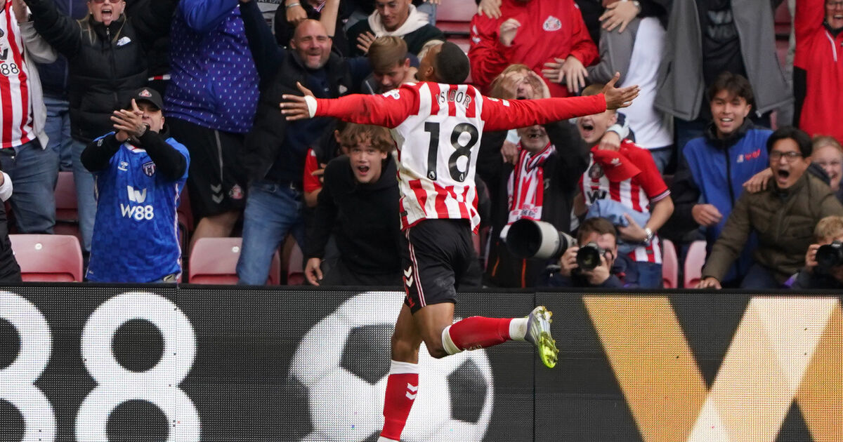 Wilson Isidor earns 10-man Sunderland a point against Aston Villa