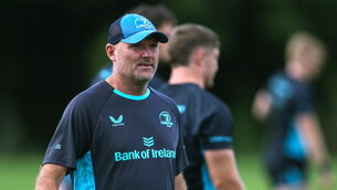 <p>Leinster senior coach Jacques Nienaber's contract with the province was announced recently but the decision was made earlier this year. Pic: Shaun Roy/Sportsfile</p>