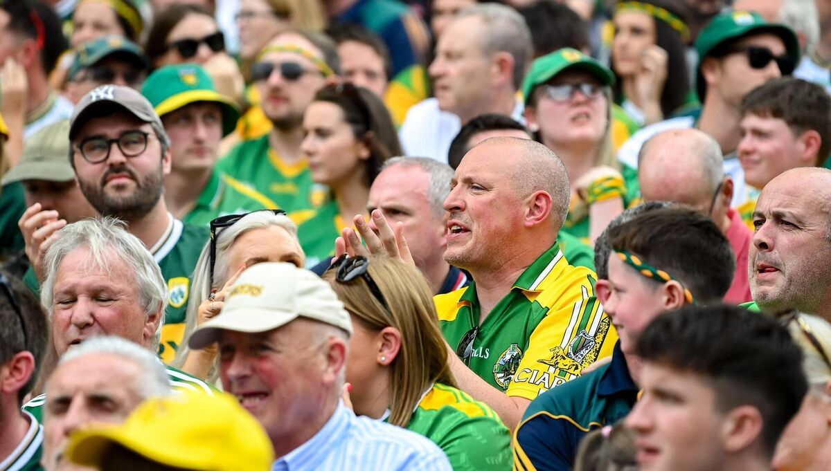 NATIVE PRIDE: Former Kerry footballer Kieran Donaghy at July's All-Ireland final in Croke Park. Pic: Stephen McCarthy/Sportsfile