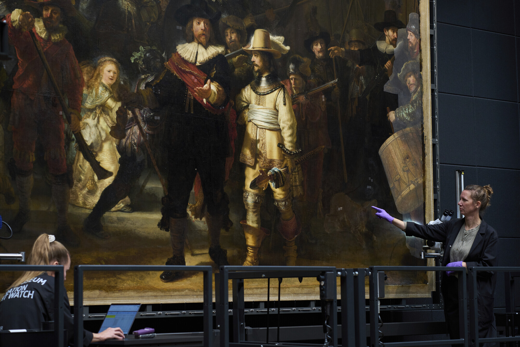 Rembrandt copied another artist’s dog for his famous Night Watch painting