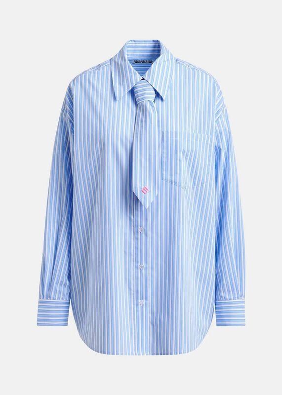 Fashion Preppy Shirt with Removable Tie, €195, Essential Antwerp.