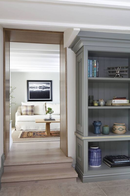 The interiors retain the country cottage feel.