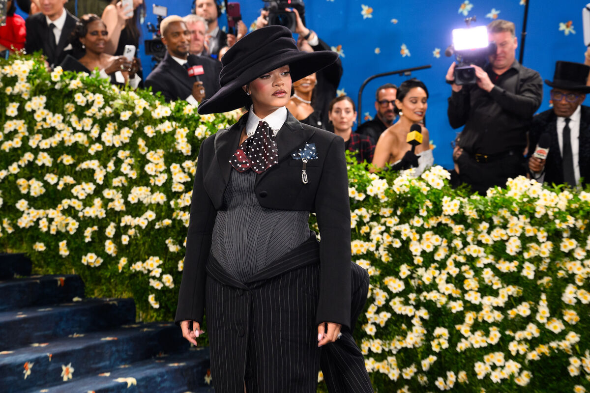 Rihanna attending the Metropolitan Museum of Art Costume Institute Benefit Gala 2025 in New York, USA. Picture date: Monday May 5, 2025