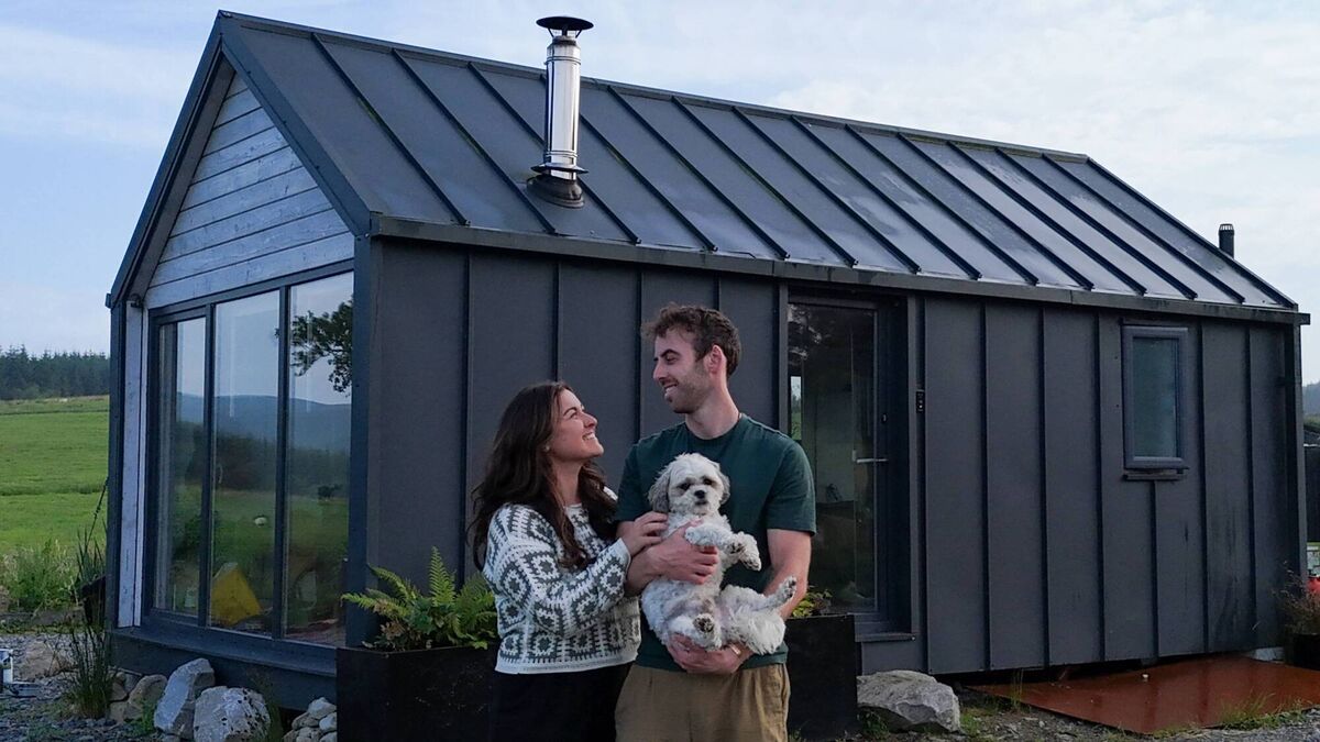 Emma O’Hagan and Kevin O’Reilly with their shih-tzu Charlie.