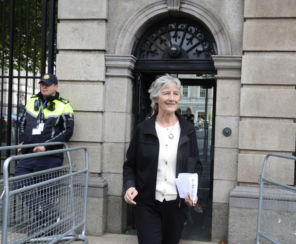 Catherine Connolly has a quiet authority and knows her way around the Constitution. Picture: Leah Farrell/RollingNews.ie