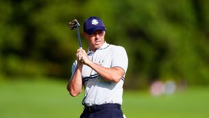 <p>Rory McIlroy appeared to get angry with the crowd at the Ryder Cup (Mike Egerton/PA)</p>