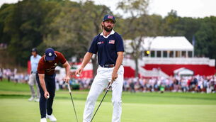 <p>DISAPPOINTING: Let us not mince words: America failed this Ryder Cup - not simply on the scoreboard, though their collapse was of biblical proportions - but in spirit, in theatre, in the very basic courtesy of sticking around long enough to lose properly. Pic: Vaughn Ridley/Sportsfile</p>