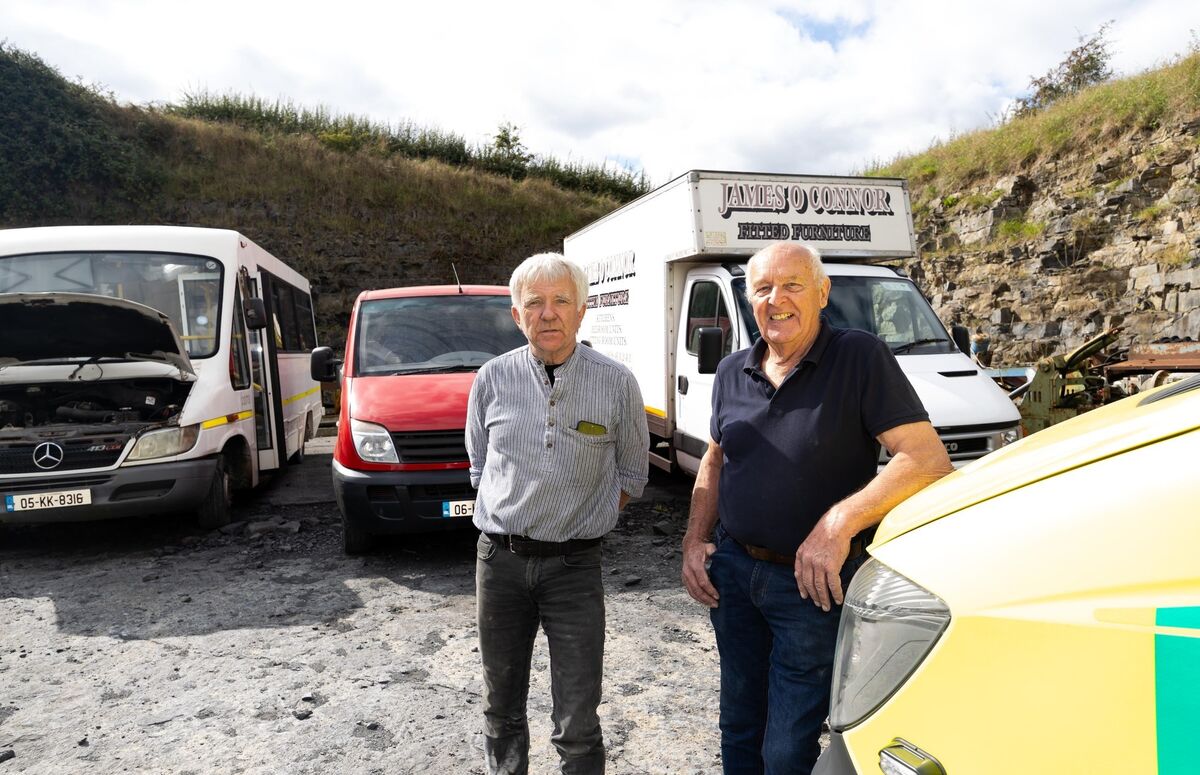 Kilkenny men Jim Harding and Tom Walsh are heading for Ukraine. Picture: Mary Browne