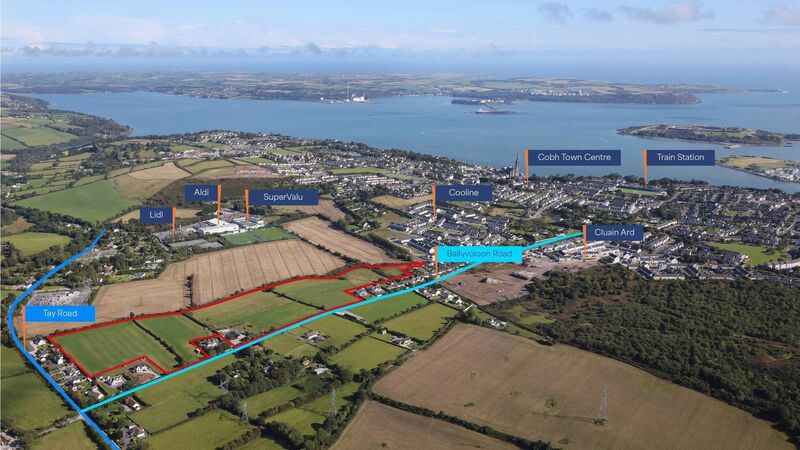 120-home potential at €2.75m top of the town Cobh site 120-home potential at €2.75m top of the town Cobh site