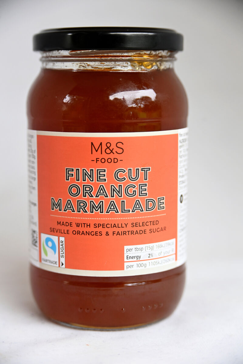 M&amp;S Fine Cut Orange marmalade. Picture Larry Cummins