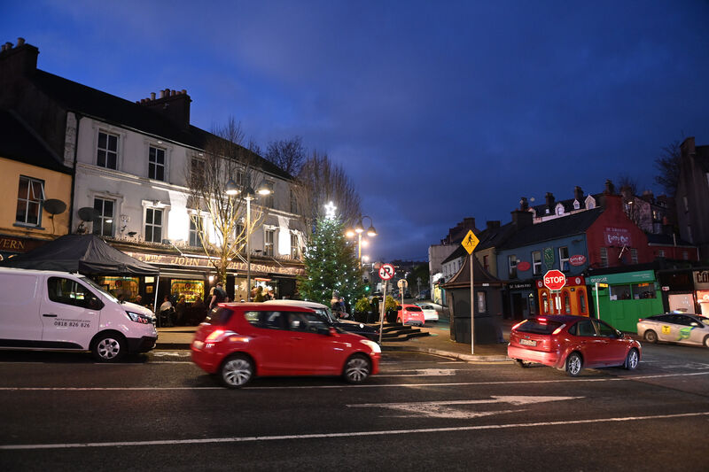 Festive looking St Luke's Cross at Christmas time Picture: Larry Cummins