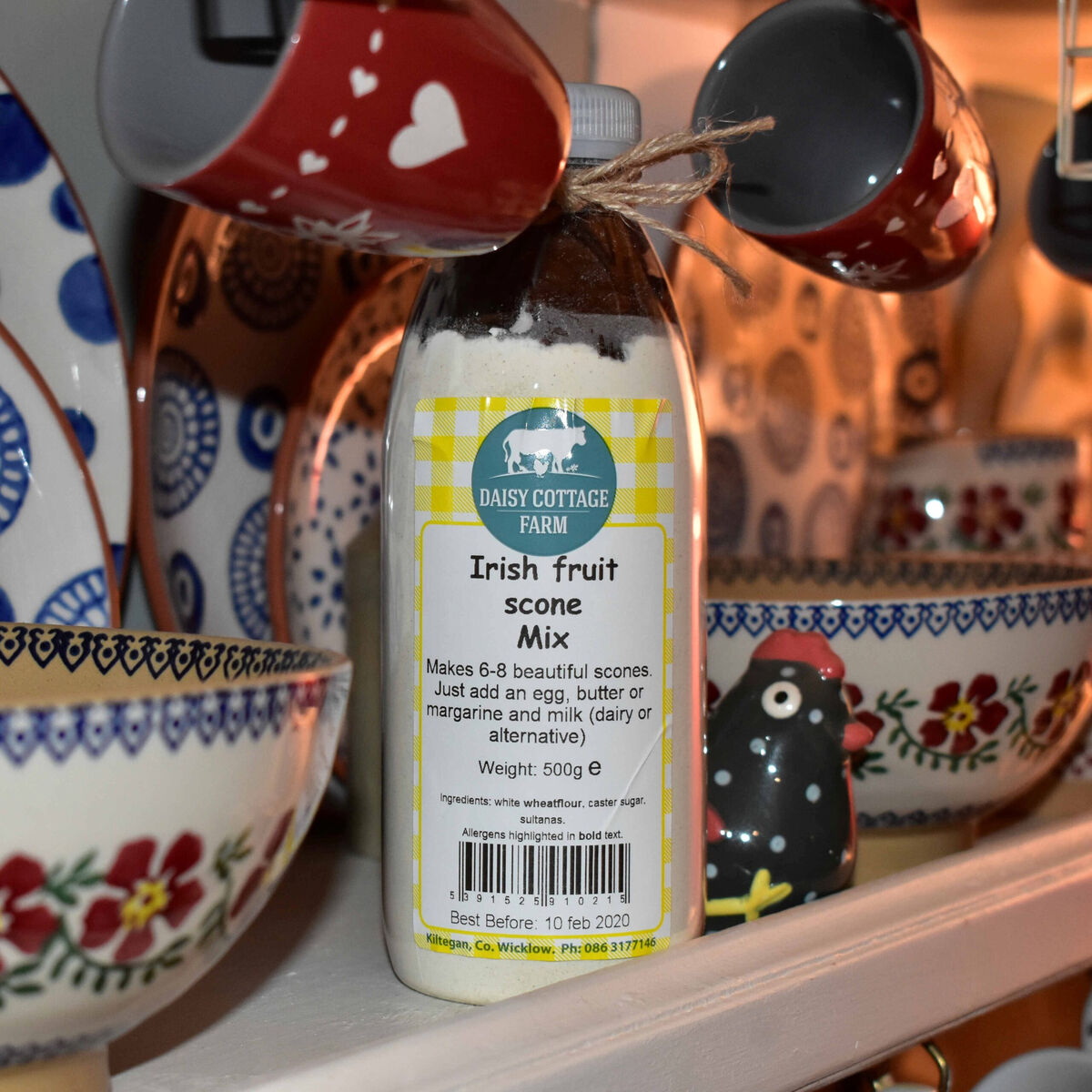 Lorraine Aspill’s Daisy Cottage Farm Irish Fruit Scone Mix.