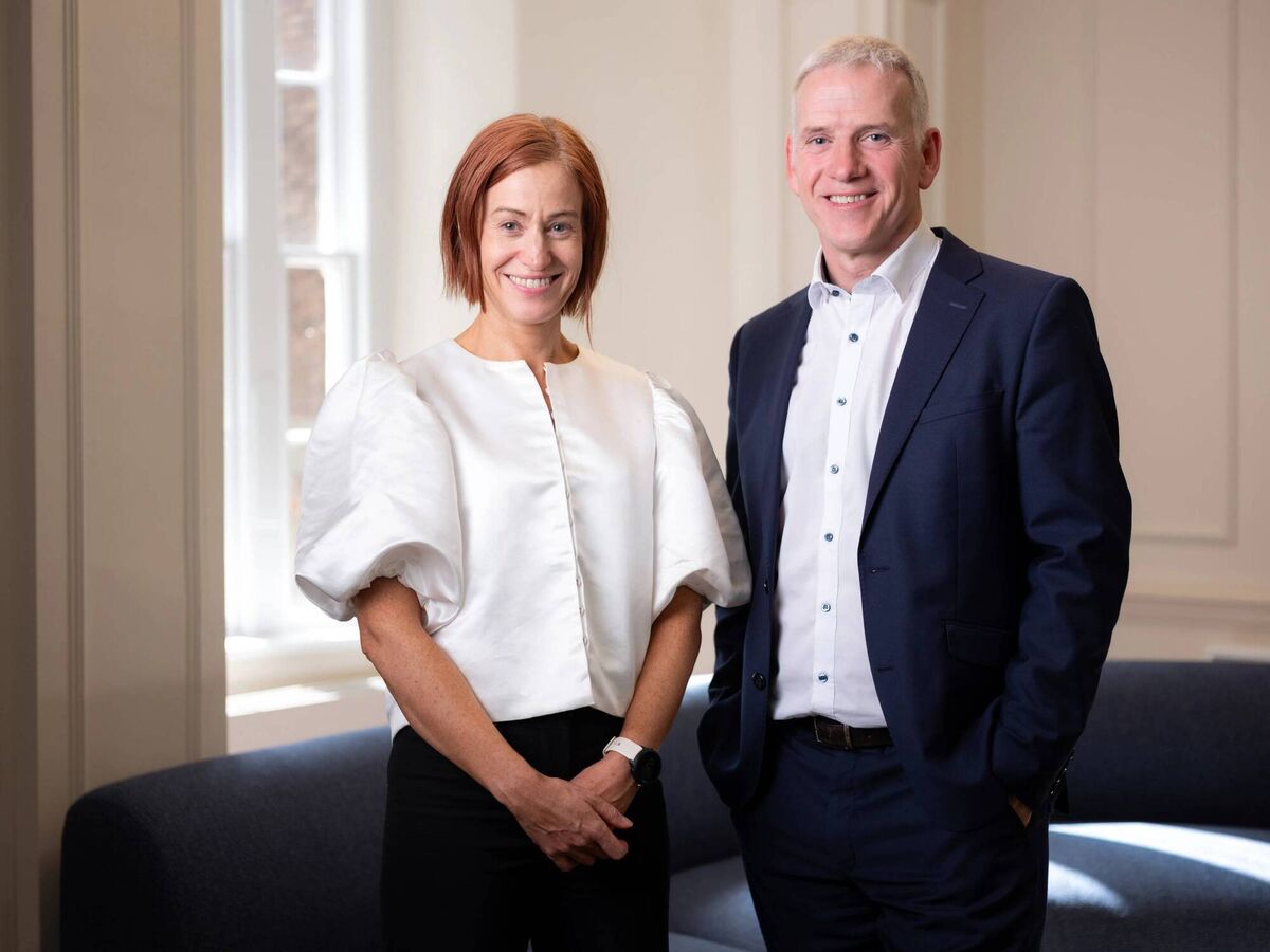 Sinead McEvoy, head of retirement solutions and Alan McCarthy, head of distribution, Standard Life.