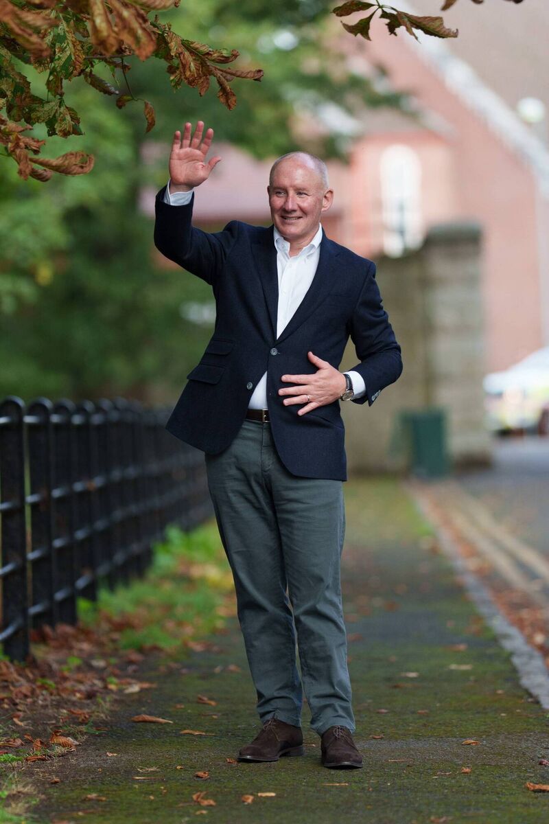 It didn’t take a genius to see that Jim Gavin was getting smaller and smaller in the harsh glare of a Presidential spotlight. Photo: Fran Veale