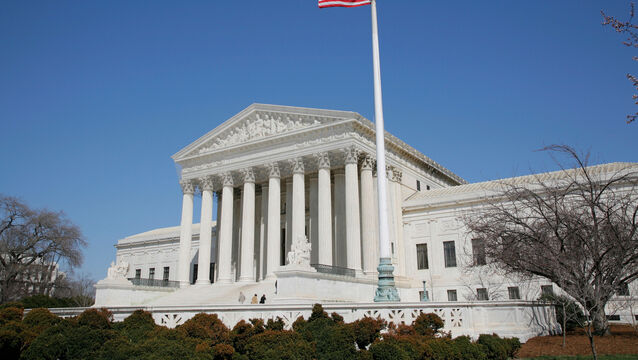 <p>US Supreme Court justices declined to take up the case. Picture: Alamy/PA</p>