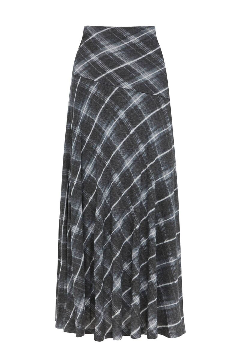 Check Print Midi Skirt, €45, M&amp;S.