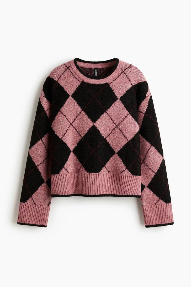 Argyle Sweater, €29.99, H&amp;M.