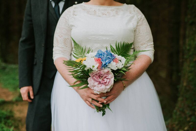 Maggie Molloy on her wedding day to her husband Jay Maggie Molloy on her wedding day to her husband Jay