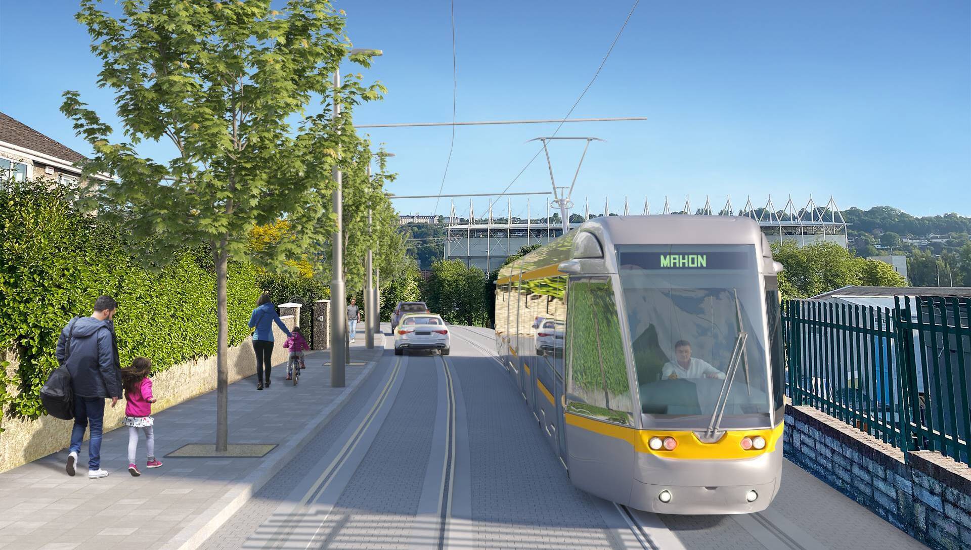 Locals want Cork Luas to extend out to Carrigaline, the city's northside, and airport