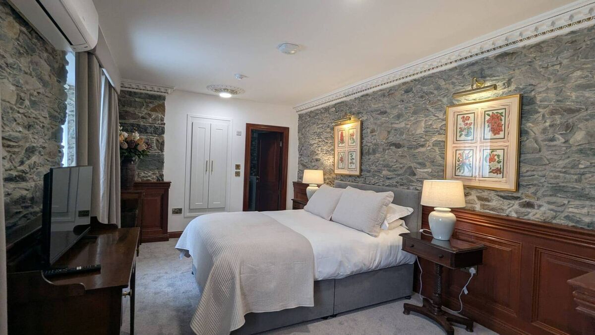 A room at Foley's Town house