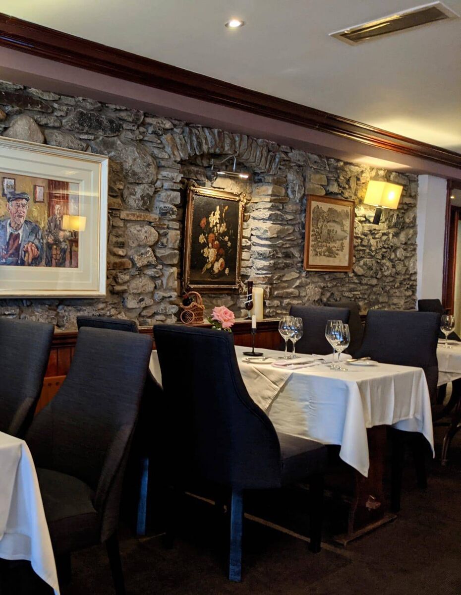 Dinner time at Foley's Town house