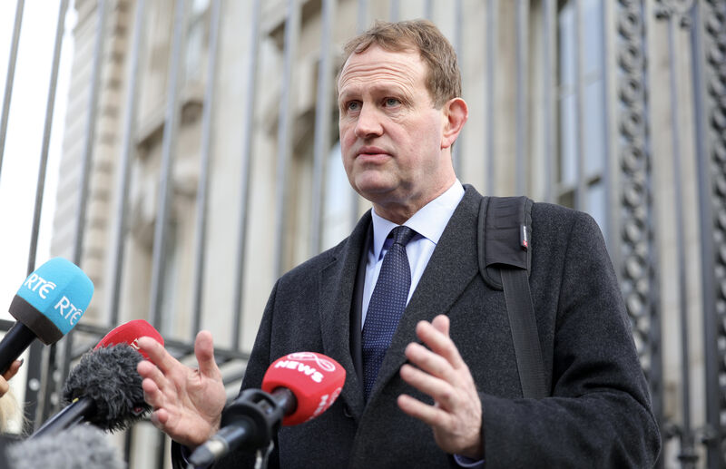Justice minister Jim O'Callaghan said the current strength was 14,369 and that it should reach 15,000 within two to three years. Picture: Leah Farrell Justice minister Jim O'Callaghan said the current strength was 14,369 and that it should reach 15,000 within two to three years. Picture: Leah Farrell