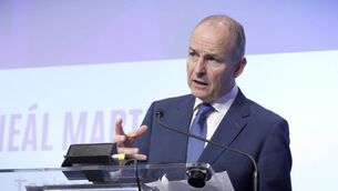 <p>In the wake of the sensational withdrawal of Jim Gavin from the presidential race, Micheál Martin has had to try another tack — contrition. Picture: Mark Stedman</p>