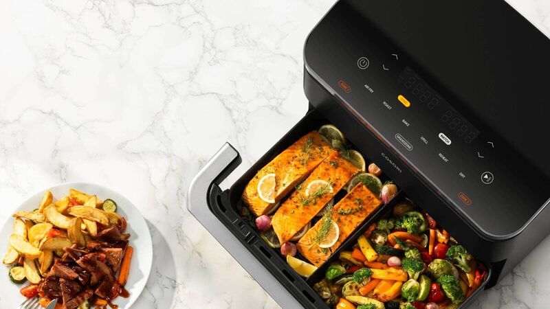 We cooked with an air fryer during our kitchen upgrade. Here's how we got on We cooked with an air fryer during our kitchen upgrade. Here's how we got on