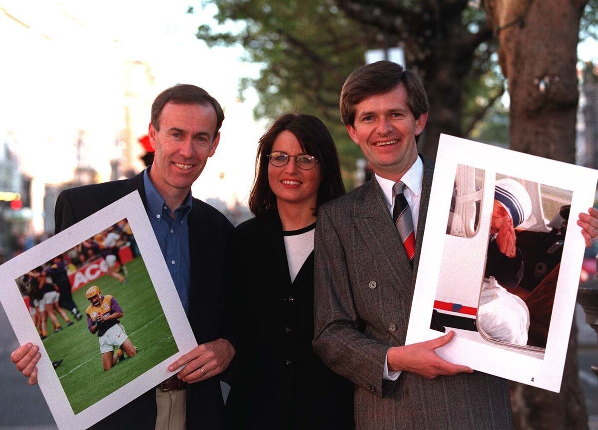 Kieran Clancy with former Irish Examiner picture editor Norma Cuddihy and former staff photographer Denis Minihane. Picture: Tony Maxwell Kieran Clancy with former Irish Examiner picture editor Norma Cuddihy and former staff photographer Denis Minihane. Picture: Tony Maxwell