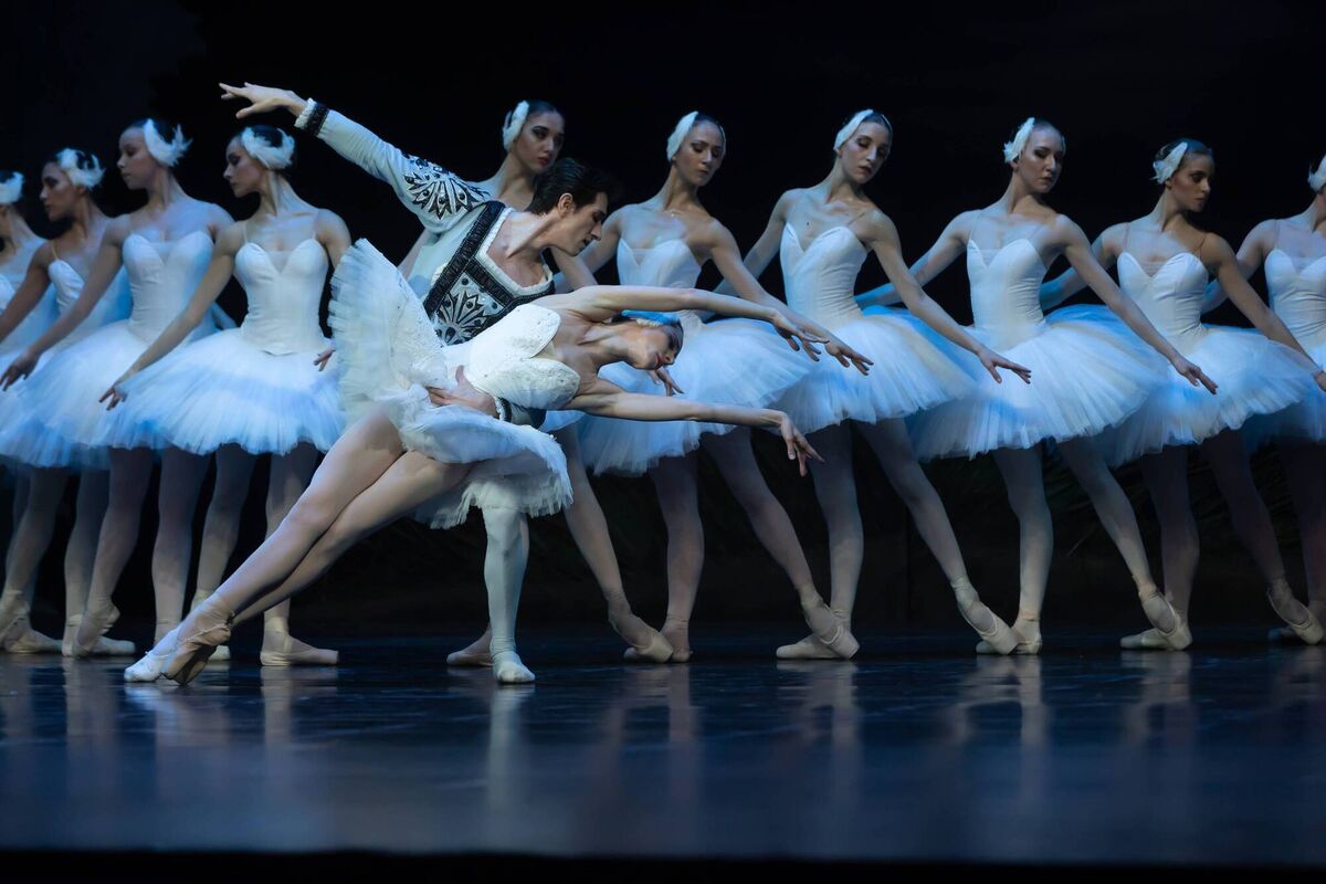 Katerina Petrova and Tsetso Ivanov in a previous production of Swan Lake.