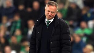 <p>Northern Ireland head coach Michael O’Neill was left disappointed (Liam McBurney/PA)</p>
