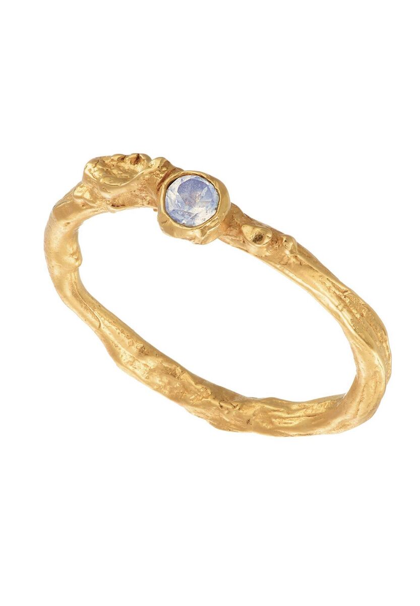 Fashion The Gorse Bush Moonstone Ring,€155, Loinnir Jewellery. Fashion The Gorse Bush Moonstone Ring,€155, Loinnir Jewellery.