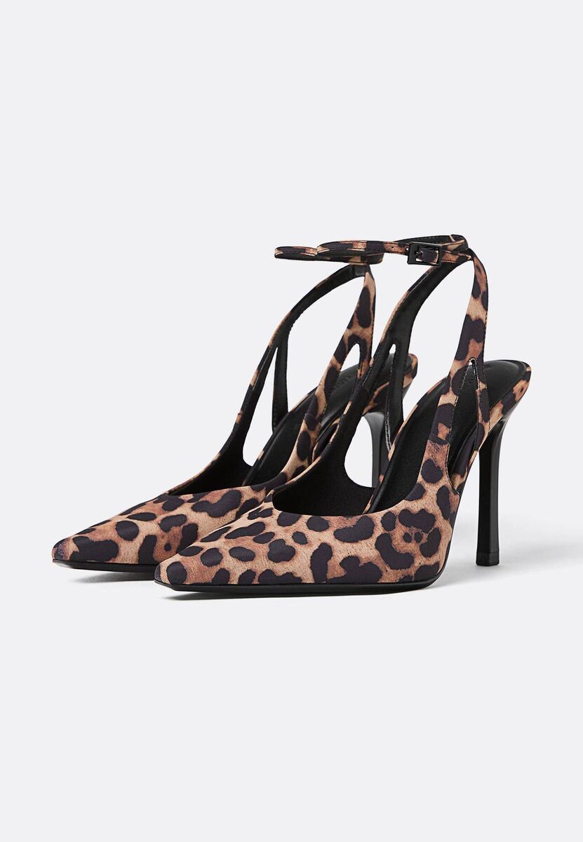 Fashion Leopard Print Heels, €35.99, Stradivarius. Fashion Leopard Print Heels, €35.99, Stradivarius.