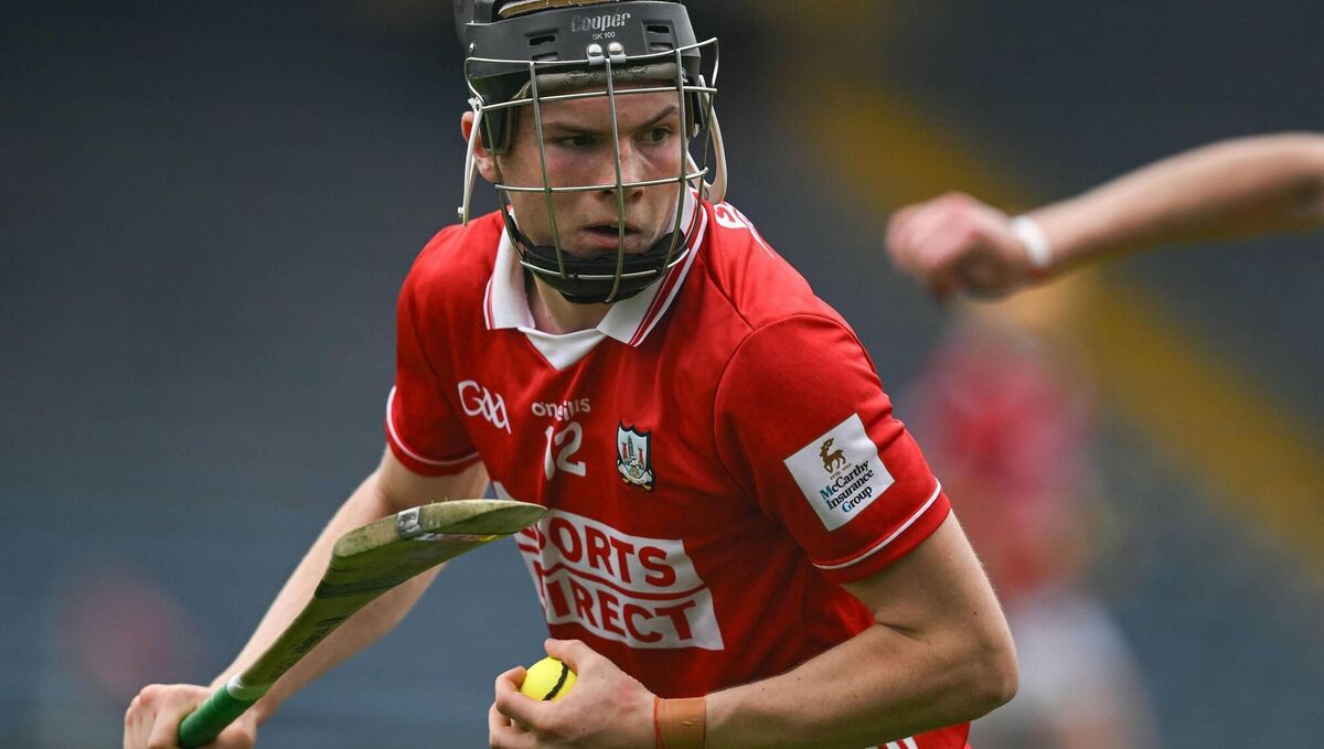 NORTHERN EXPOSURE: Craig O'Sullivan, in full flow with Cork, is a key cog for Gaelcholáiste Mhuire AG. Pic: Brendan Moran/Sportsfile 