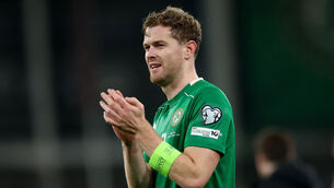 <p>Ireland's Nathan Collins. Pic: James Crombie/Inpho</p>