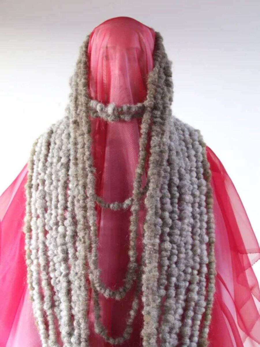 Bernadette Cotter's Deargfhlaith, made with the artist's own hair, also features in the exhibition at Grilse Gallery in Killorglin. Bernadette Cotter's Deargfhlaith, made with the artist's own hair, also features in the exhibition at Grilse Gallery in Killorglin.