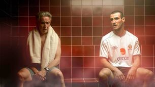 <p>Saipan tells the story of Ireland football captain Roy Keane and his national team manager Mick McCarthy during the team’s preparations for the 2002 FIFA World Cup. Picture: Aidan Monaghan.</p>