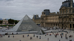 <p>The Louvre said it would close ‘for exceptional reasons’, offering no further details Picture: Julia Demaree Nikhinson/AP</p>