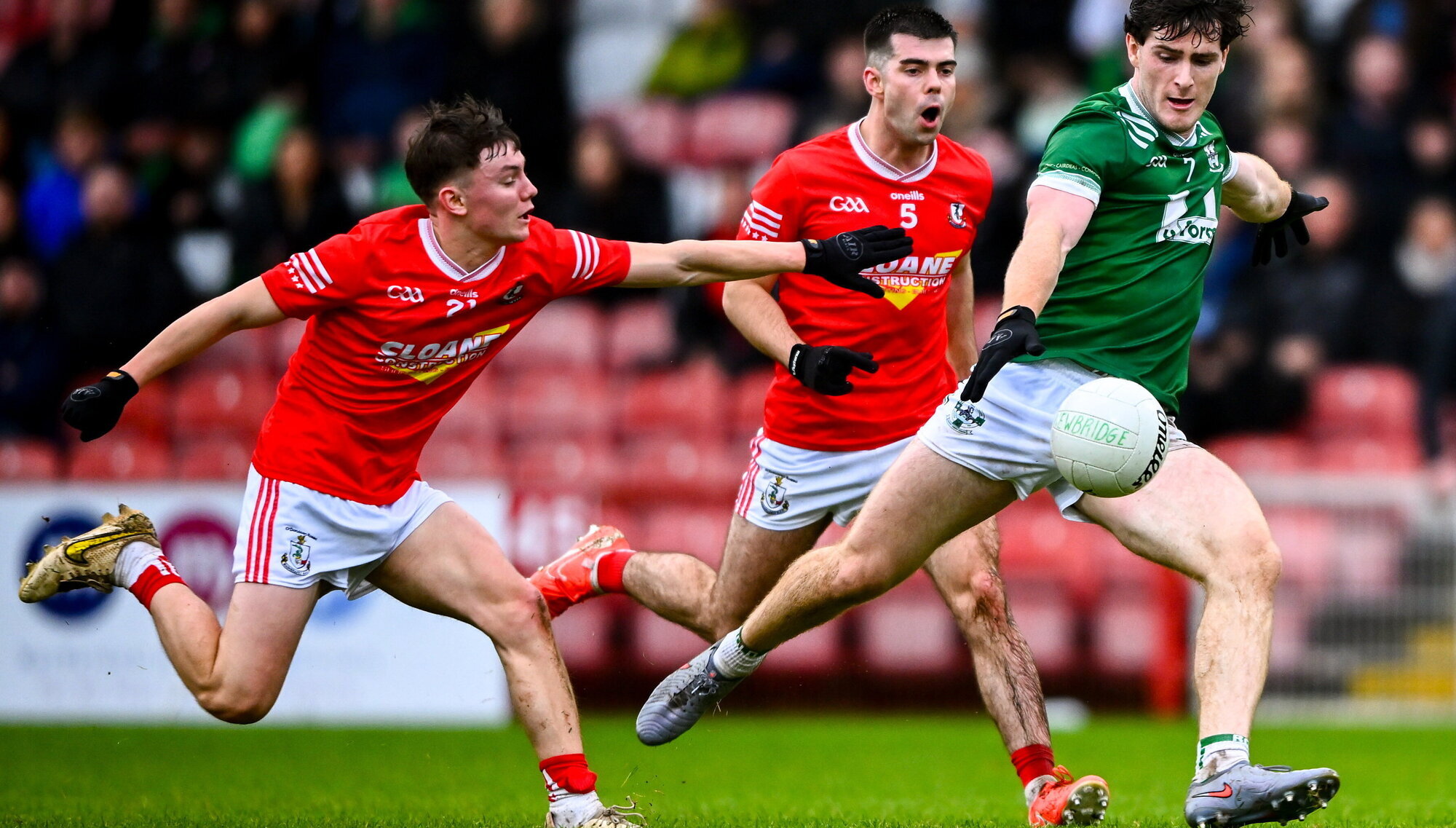 Newbridge hold off Magherafelt to retain Derry title