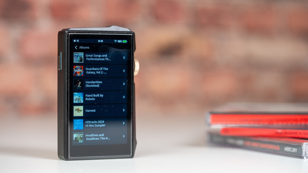 2.95-inch touchscreen: small but sharp. Picture: Noel Campion.