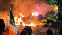 Garda chief condemns ‘mob intent on violence’ after Citywest protest turns to chaos