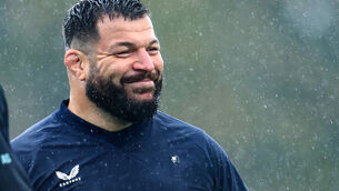 <p>BACK TO THE FUTURE: Rabah Slimani at Leinster training at UCD. Pic: INPHO/Dan Clohessy</p>