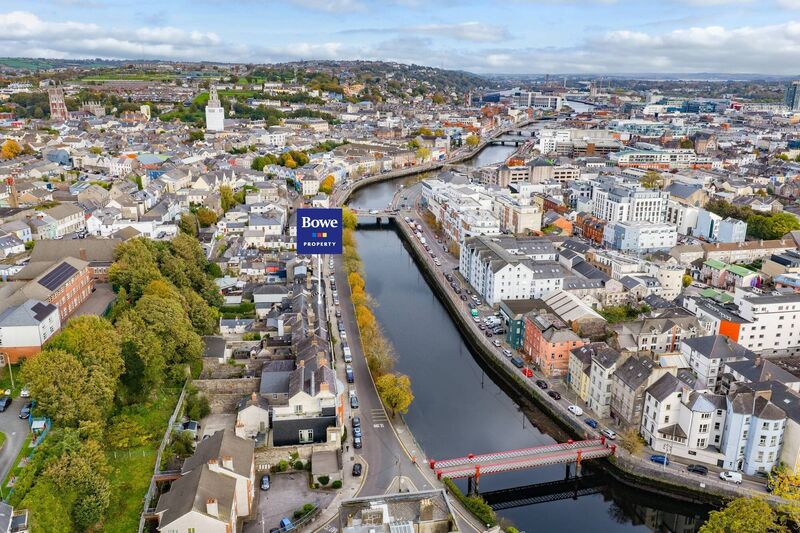 Icons all: North Mall, with a shrouded Shandon Steeple in the background Icons all: North Mall, with a shrouded Shandon Steeple in the background