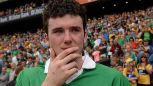 <p>TURNING POINT: Declan Hannon, Limerick, could hvae been broken by free-taking disaster against Clare in 2013. Picture: Ray McManus / SPORTSFILE</p>