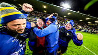 Inpho Aidan Downes celebrates after winning 25/10/2025