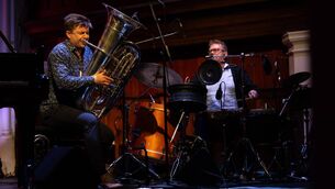 <p> Daniel Herskedal and his band at Triskel Arts Centre during the Guinness Cork Jazz Festival. Picture: Darragh Kane</p>